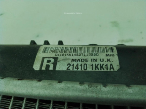21410 1KK1A RADIADOR AGUA NISSAN JUKE (F15)|Desguaces La Cabaña