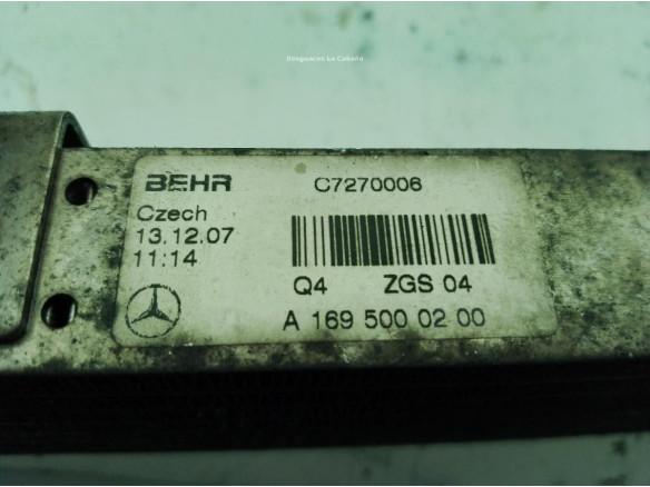 A1695000700 RADIADOR ACEITE CAJA MERCEDES BENZ CLASE A (W169)|Desguaces La Cabaña