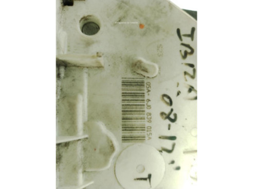 05A6J0839015A CERRADURA PUERTA LAT TRA IZQ SEAT IBIZA IV (6J5, 6P1)|Desguaces La Cabaña