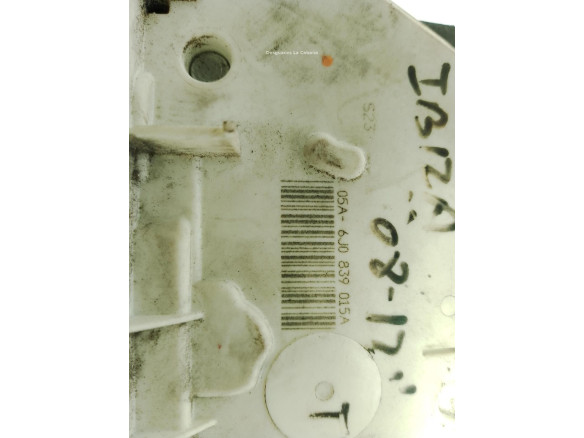 05A6J0839015A CERRADURA PUERTA LAT TRA IZQ SEAT IBIZA IV (6J5, 6P1)|Desguaces La Cabaña