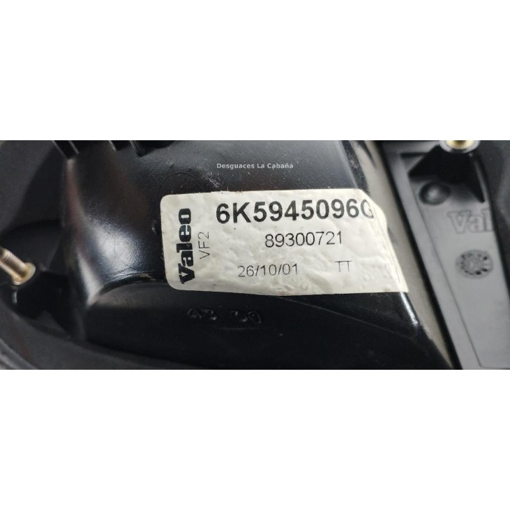 6K5945096G PILOTO TRA DER EXT SEAT CORDOBA (6K1, 6K2) |Desguaces La Cabaña