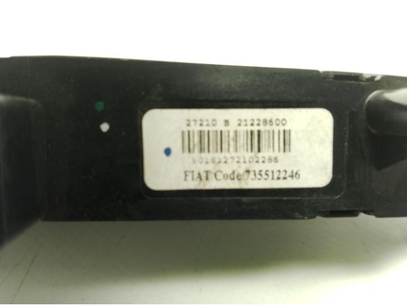 735512246, INTERRUPTOR WARNING ABARTH PUNTO (199_)|Desguaces La Cabaña