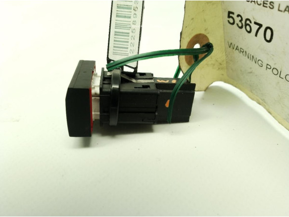 6R09535098 INTERRUPTOR WARNING VW POLO (6R1, 6C1)|Desguaces La Cabaña