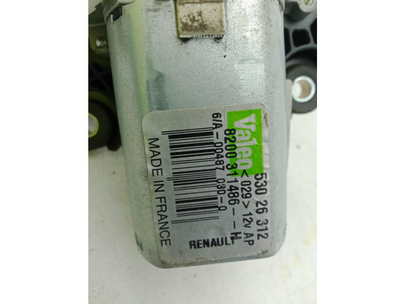 MOTOR LIMPIAPARABRISAS TRA RENAULT CLIO III (BR0/1, CR0/1)|Desguaces La Cabaña