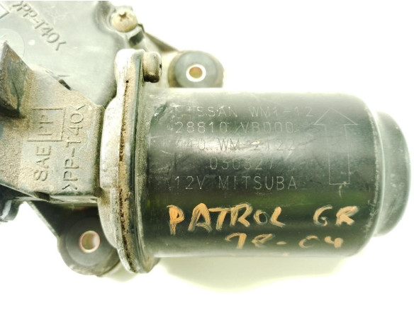 28810VB000 MOTOR LIMPIAPARABRISAS DEL NISSAN PATROL GR V Wagon (Y61)|Desguaces La Cabaña