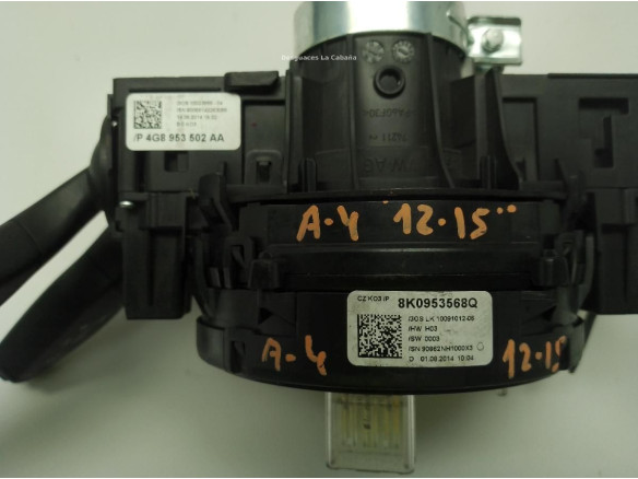 4G8953502AA MANDO COMPLETO AUDI A4 (8K2, B8)|Desguaces La Cabaña
