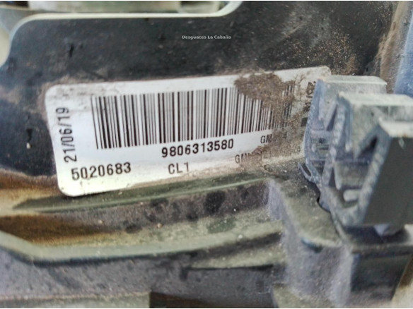 9806313580 ELECTROVENTILADOR PEUGEOT PARTNER Furgón (K9)|Desguaces La Cabaña