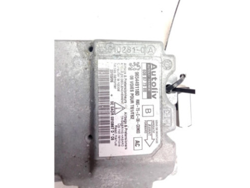 9654491180 CENTRALITA AIRBAG PEUGEOT 307 SW (3H)|Desguaces La Cabaña