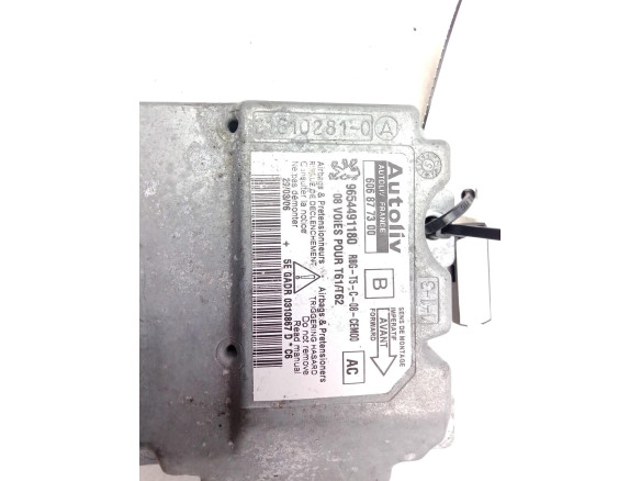 9654491180 CENTRALITA AIRBAG PEUGEOT 307 SW (3H)|Desguaces La Cabaña
