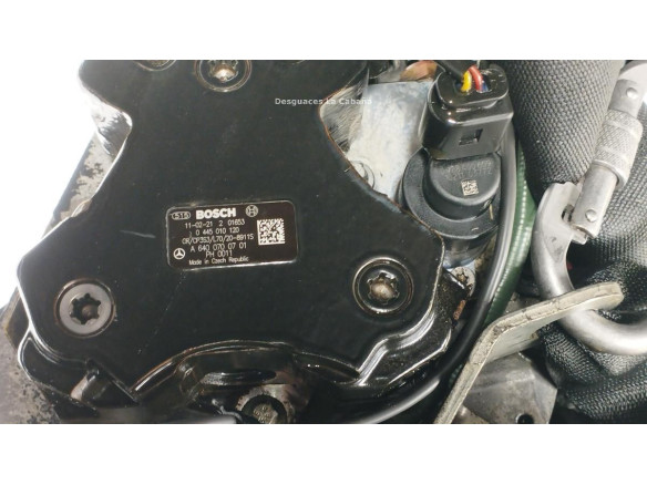 640940 MOTOR MERCEDES BENZ CLASE B (W245)|Desguaces La Cabaña