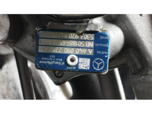 640940 MOTOR MERCEDES BENZ CLASE B (W245)|Desguaces La Cabaña