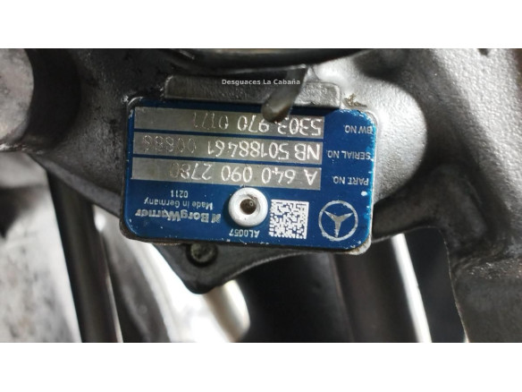 640940 MOTOR MERCEDES BENZ CLASE B (W245)|Desguaces La Cabaña