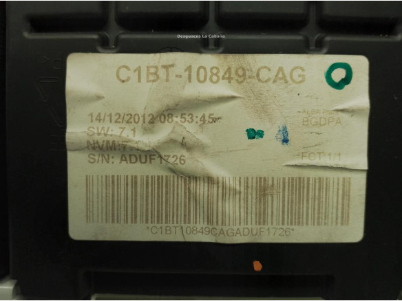 C1BT10849CAG CUADRO INSTRUMENTOS FORD FIESTA VI|Desguaces La Cabaña