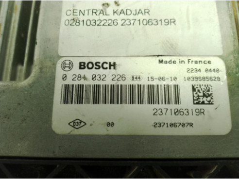 237106319R CENTRALITA MOTOR RENAULT KADJAR (HA_, HL_)|Desguaces La Cabaña