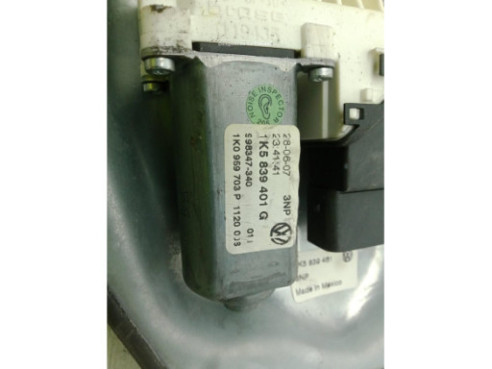 ELEVALUNAS PUERTA LAT TRA IZQ VW JETTA III (1K2)|Desguaces La Cabaña