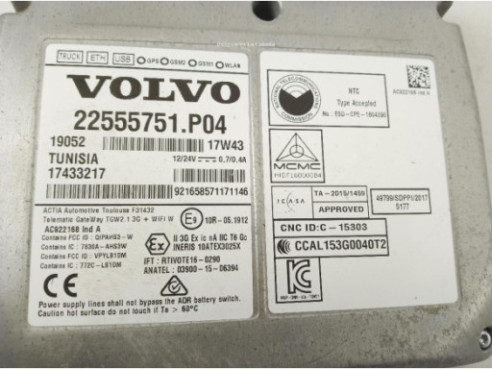 22555751 MODULO ELECTRONICO VOLVO FH II|Desguaces La Cabaña