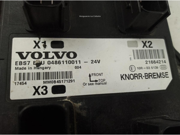 0486110011 MODULO ELECTRONICO VOLVO FH II|Desguaces La Cabaña