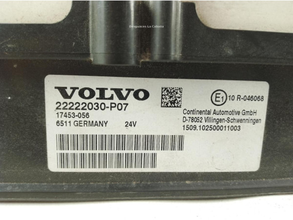 22222030 CUADRO INSTRUMENTOS VOLVO FH II|Desguaces La Cabaña