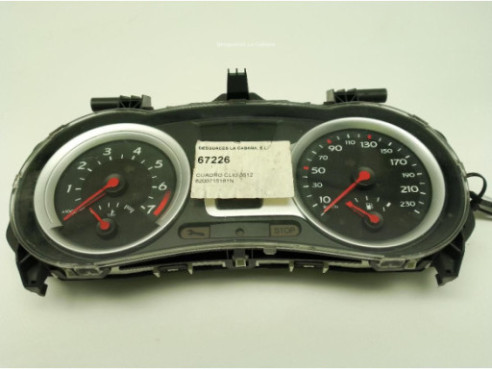 8200715181N CUADRO INSTRUMENTOS RENAULT CLIO III (BR0/1, CR0/1)|Desguaces La Cabaña