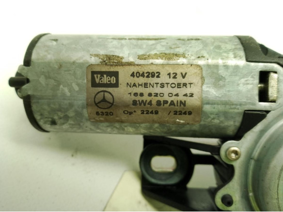 MOTOR LIMPIAPARABRISAS TRA MERCEDES BENZ CLASE A (W168)|Desguaces La Cabaña