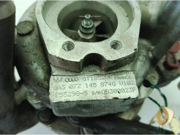  755298 TURBO VW TOUAREG (7LA, 7L6, 7L7)|Desguaces La Cabaña