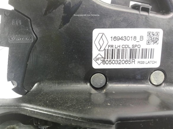 805032065R CERRADURA PUERTA LAT DEL IZQ RENAULT MEGANE IV (B9A/M_) |Desguaces La Cabaña