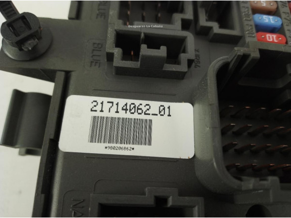 21714062-01 CAJA FUSIBLES INTERIOR (BSI) RENAULT Midlum|Desguaces La Cabaña
