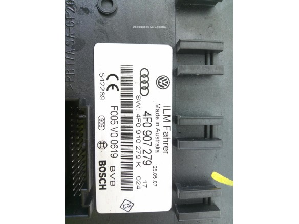 4F0907279 MODULO ELECTRONICO 3 AUDI Q7 (4LB) |Desguaces La Cabaña