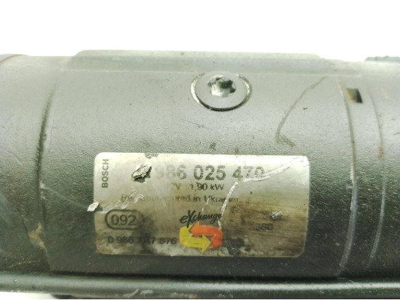 5802Z5 986025470 ARRANQUE CITROEN JUMPER Furgón|Desguaces La Cabaña