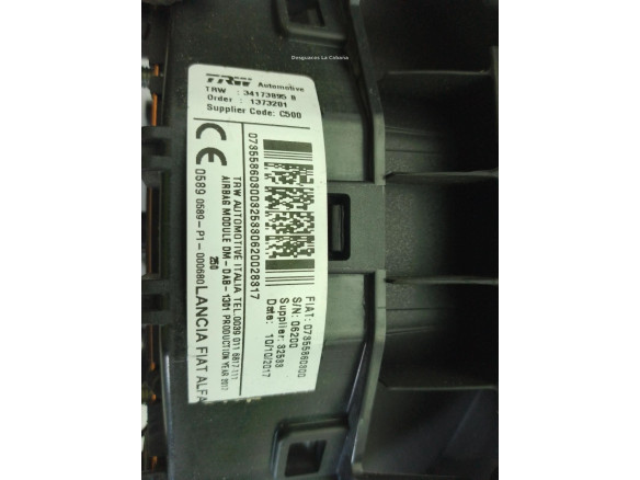1671044080 07855860300 AIRBAG IZQ CITROEN JUMPER Furgón|Desguaces La Cabaña