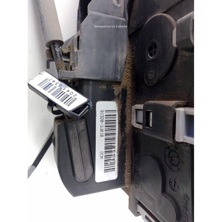 813203U000 CERRADURA PUERTA LAT DEL DER KIA SPORTAGE (SL) |Desguaces La Cabaña