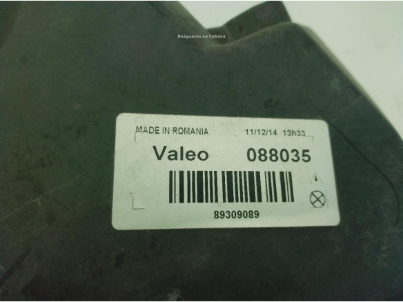 6205Z2 89309089 FARO DERECHO PEUGEOT 307 (3A/C)|Desguaces La Cabaña