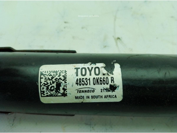 4854109300 AMORTIGUADOR TRA IZQ TOYOTA HILUX VIII Pick-up (_N1_)|Desguaces La Cabaña