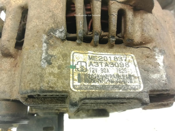 ME201837 ALTERNADOR MITSUBISHI MONTERO   (V3_W, V2_W, V4_W) |Desguaces La Cabaña