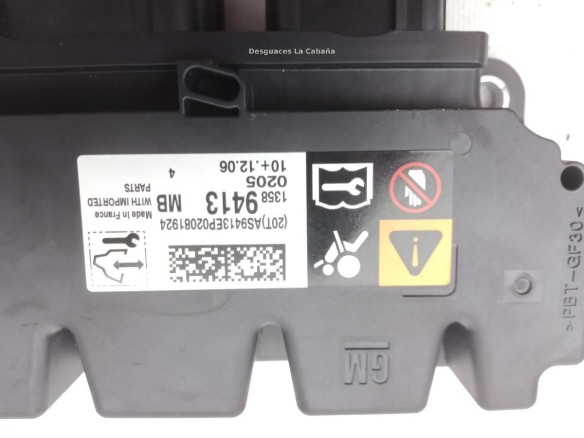 13589413 CENTRALITA AIRBAG OPEL ASTRA J (P10) |Desguaces La Cabaña