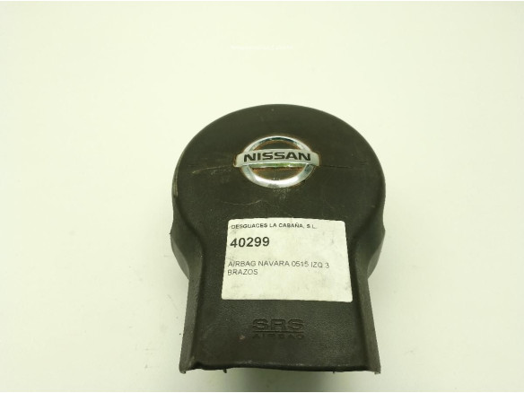 AIRBAG IZQ NISSAN NP300 NAVARA (D40)|Desguaces La Cabaña