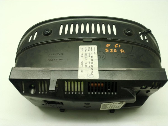 65826952327, CUADRO INSTRUMENTOS BMW 5 (E60)|Desguaces La Cabaña