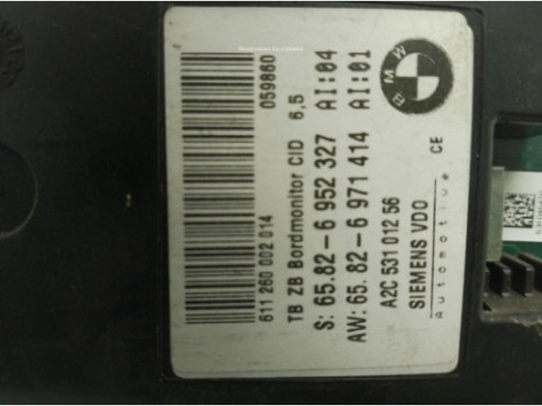 65826952327, CUADRO INSTRUMENTOS BMW 5 (E60)|Desguaces La Cabaña