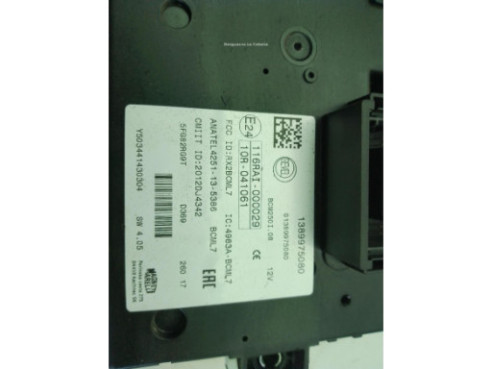 1389975080 CAJA FUSIBLES INTERIOR (BSI) CITROEN JUMPER Furgón|Desguaces La Cabaña