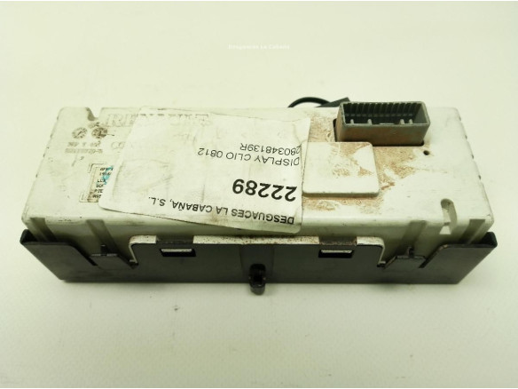 280348139R DISPLAY RENAULT CLIO III (BR0/1, CR0/1)|Desguaces La Cabaña