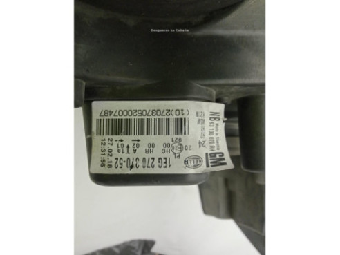   FARO DERECHO OPEL ASTRA H (A04)|Desguaces La Cabaña