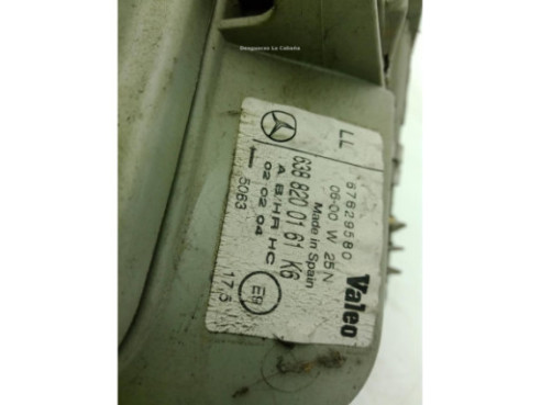 A6388200161 FARO DERECHO MERCEDES BENZ VITO Furgón (638)|Desguaces La Cabaña