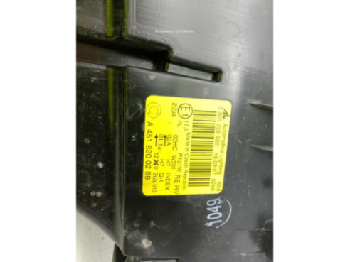 A4518200259 FARO DERECHO SMART FORTWO Coupé (451)|Desguaces La Cabaña