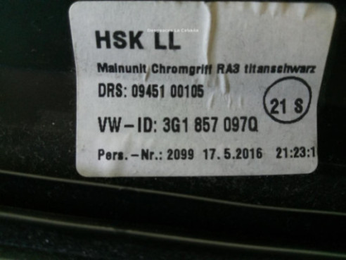 3G1857097Q GUANTERA INFERIOR DER VW PASSAT (3G2) |Desguaces La Cabaña