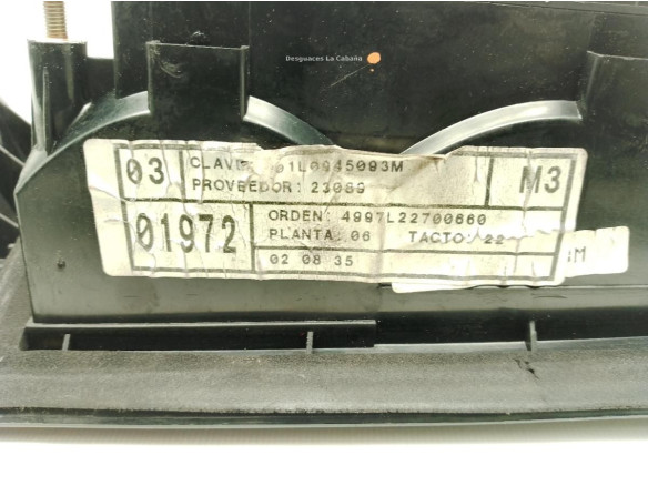 1L0945093M PILOTO TRA IZQ INT SEAT TOLEDO I (1L)|Desguaces La Cabaña