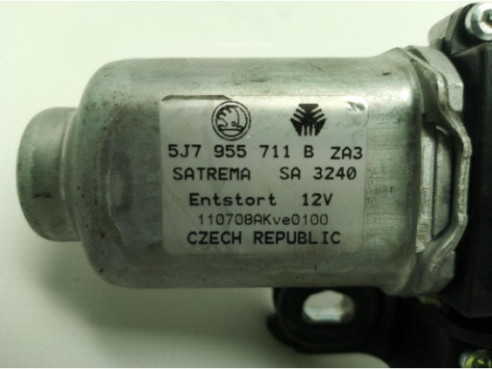 MOTOR LIMPIAPARABRISAS TRA SKODA YETI (5L)|Desguaces La Cabaña