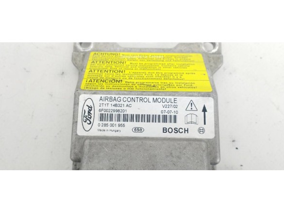 2T1T14B321AC CENTRALITA AIRBAG FORD TRANSIT CONNECT (P65_, P70_, P80_) |Desguaces La Cabaña