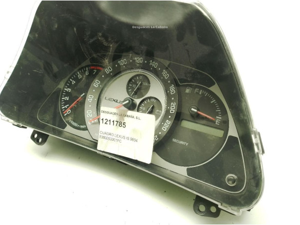 8380053361PC CUADRO INSTRUMENTOS LEXUS IS I (_E1_)|Desguaces La Cabaña