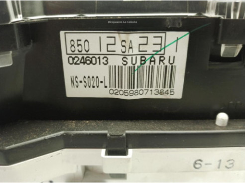 85012SA231 CUADRO INSTRUMENTOS SUBARU FORESTER (SG_)|Desguaces La Cabaña