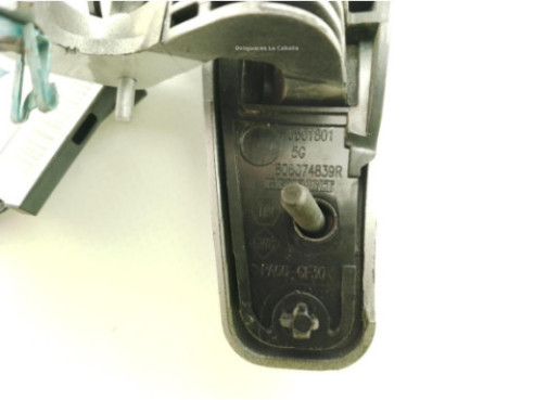 MANILLA PUERTA LAT DEL IZQ EXT DACIA DUSTER|Desguaces La Cabaña